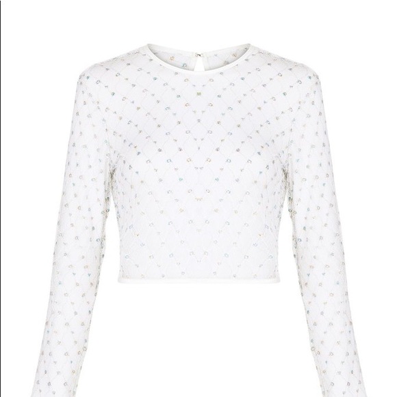 Palindrome White Mini top - Picture 2 of 2